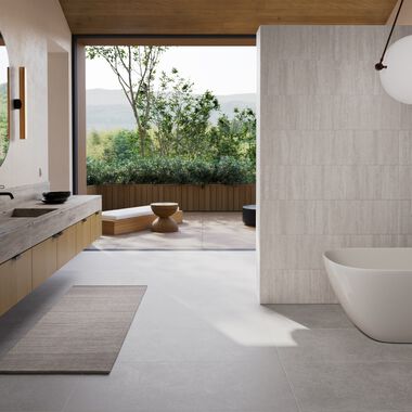 Ba&ntilde;o Ornamenta Gris
