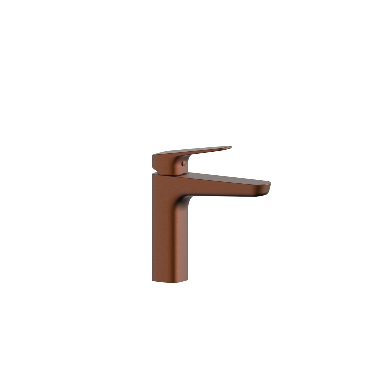 Llave Monomando Baja Para Lavabo L&iacute;nea Duna En Bronce,,hi-res image number null