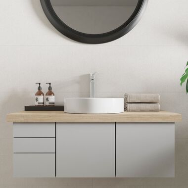 Ba&ntilde;o Emboss Gris