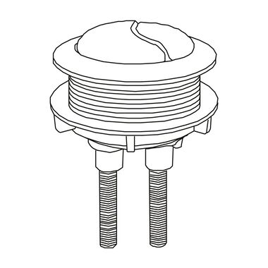 Tapa De Tanque Victoria Para Sanitario Blanco