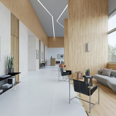 Uso Comercial Heartwood Blanco con Caf&eacute;