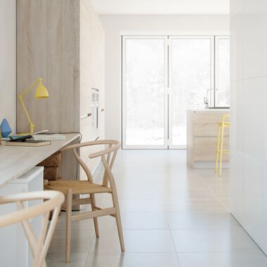 &Aacute;rea Com&uacute;n Absolute Blanco con Gris