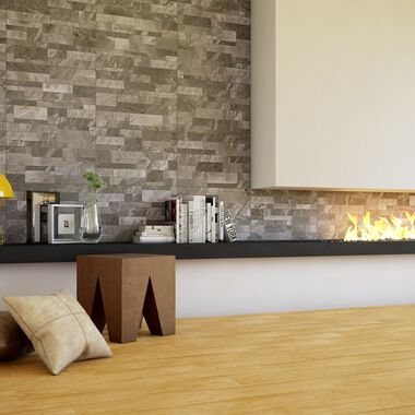 Sala Muretto Beige con Gris