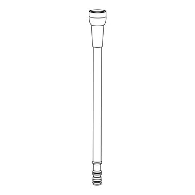 Manguera Retractil Essen Round De 1.5 M Para Llave De Cocina Dorado Satinado
