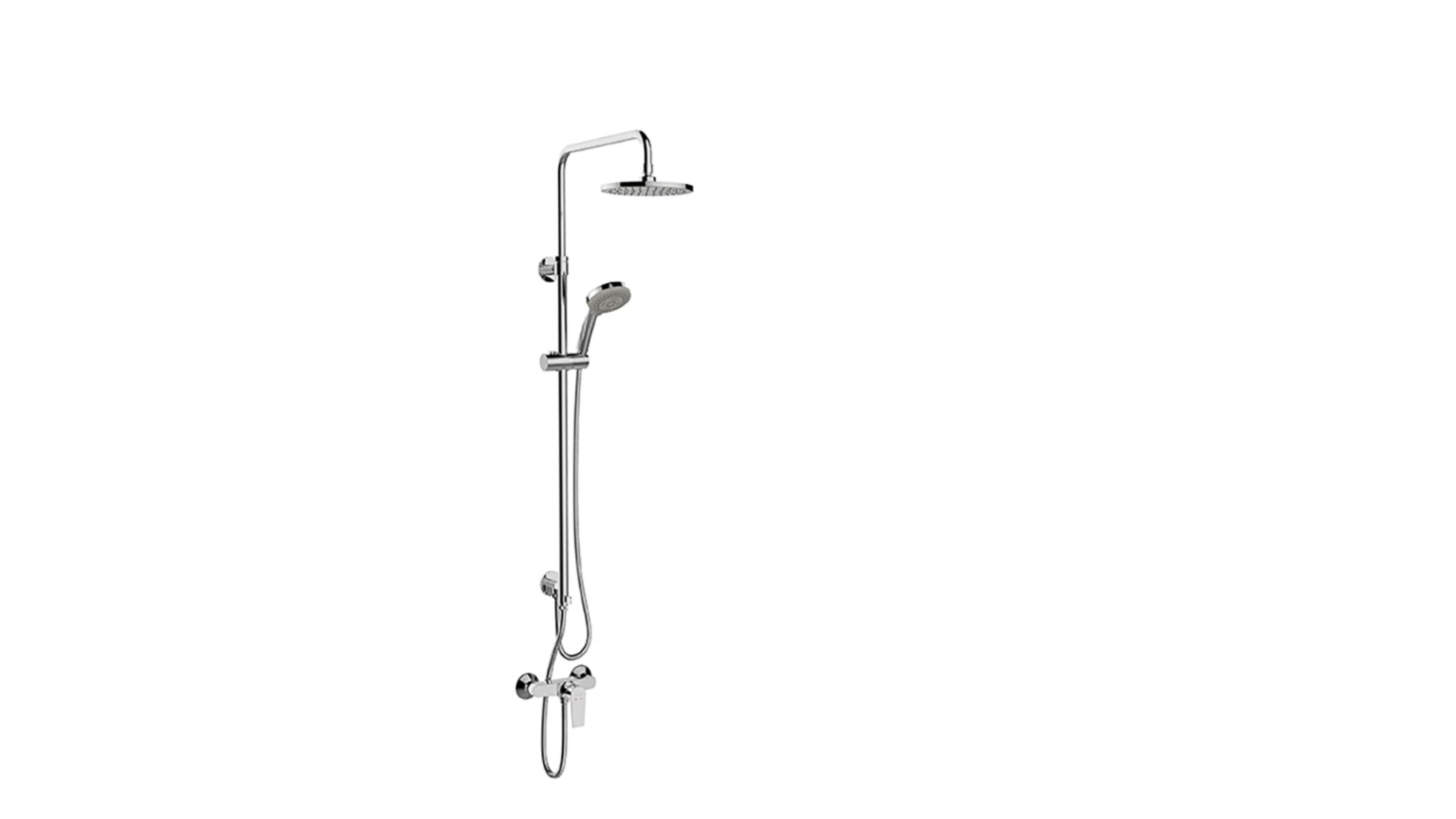 Regadera De Mano L&iacute;nea Taut En Cromo Pulido,,hi-res image number null