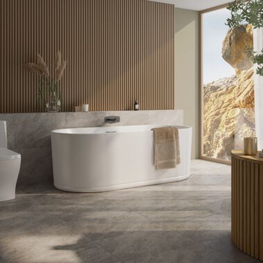 Ba&ntilde;o Rockmont Gris