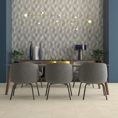 Comedor Pietra Cristal Beige con Caf&eacute;