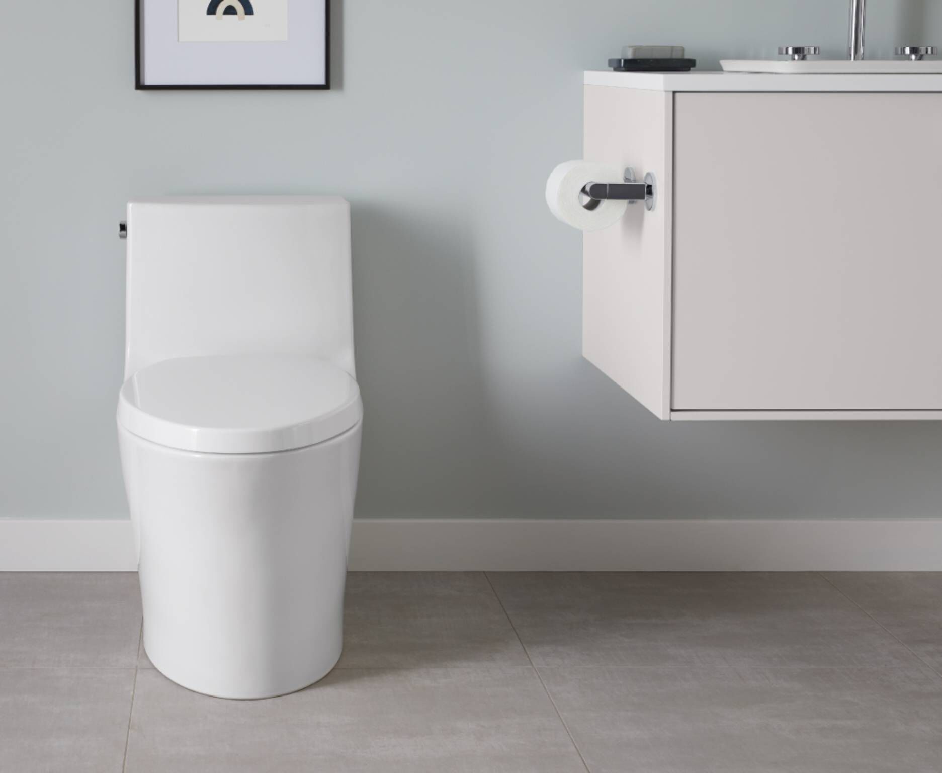 Sanitario De Una Pieza Con Descarga Doble L&iacute;nea Veil,,hi-res image number null