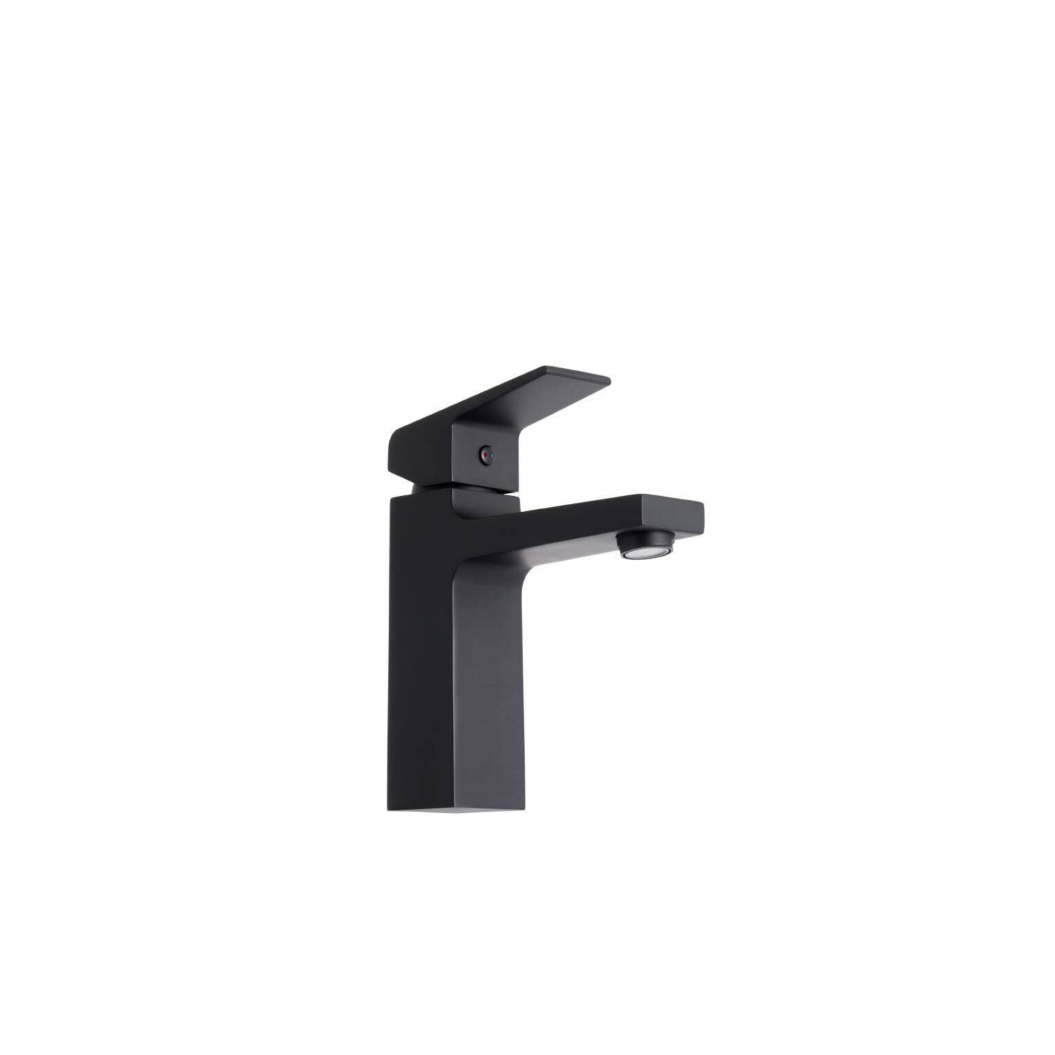 Llave Centerset Para Lavabo L&iacute;nea Niagara En Negro Mate,,hi-res image number null