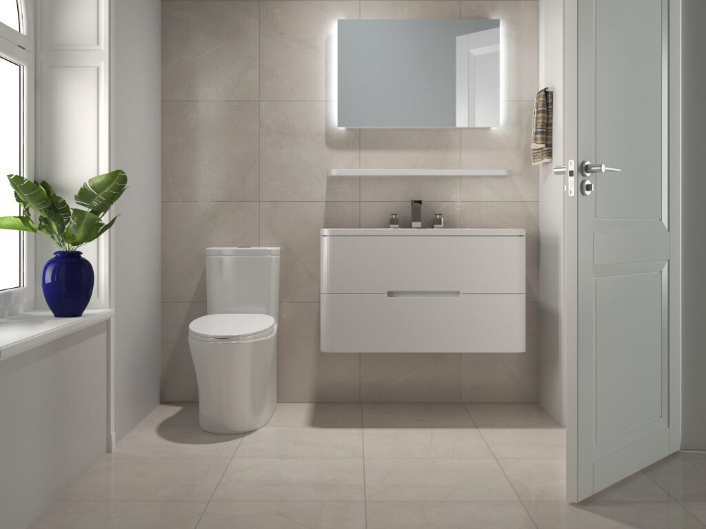 Ba&ntilde;o Splendia Gris,,hi-res