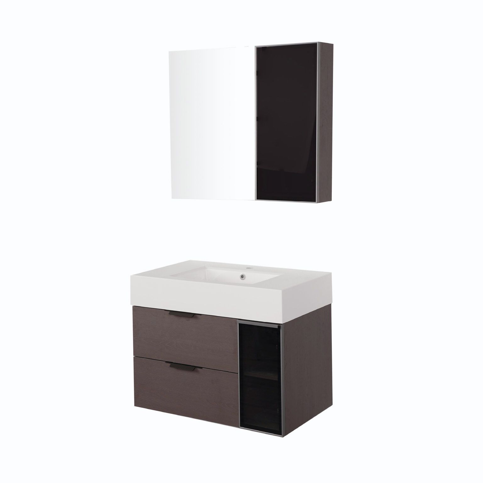 Vanity Mosc&uacute; 79 X 48 X 48 Cm Color Espresso,,hi-res image number null