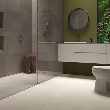 Ba&ntilde;o Cityline Beige con Gris