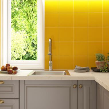 Cocina Dots Amarillo