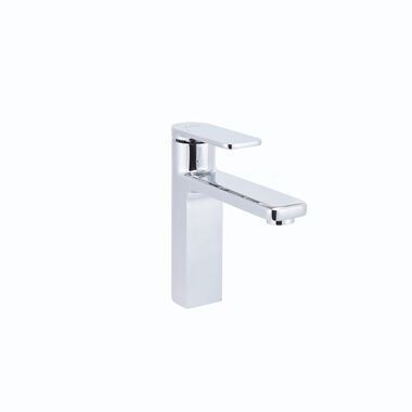 Llave Monomando Baja Para Lavabo L&iacute;nea Meissen En Cromo Pulido
