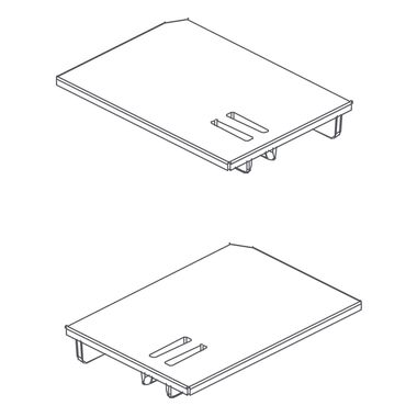 Cubiertas Verona Pro De Perfiles Para Cristales Laterales Fijos Unico