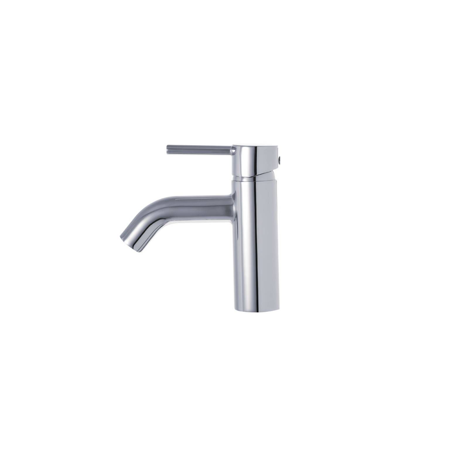 Llave Monomando Baja Para Lavabo L&iacute;nea Kansas En Cromo Pulido,,hi-res image number null