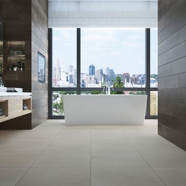 Ba&ntilde;o Factory Beige con Caf&eacute;
