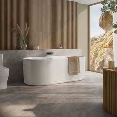 Ba&ntilde;o Rockmont Gris