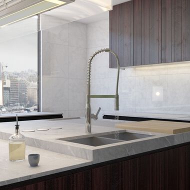 Cocina Aura Rectificado Blanco