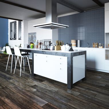 Cocina Dots Azul con Caf&eacute;