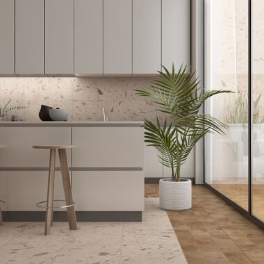 Cocina Santa Monica Beige con Caf&eacute;