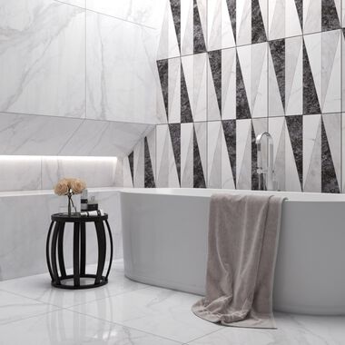 Ba&ntilde;o Marble Slab Blanco
