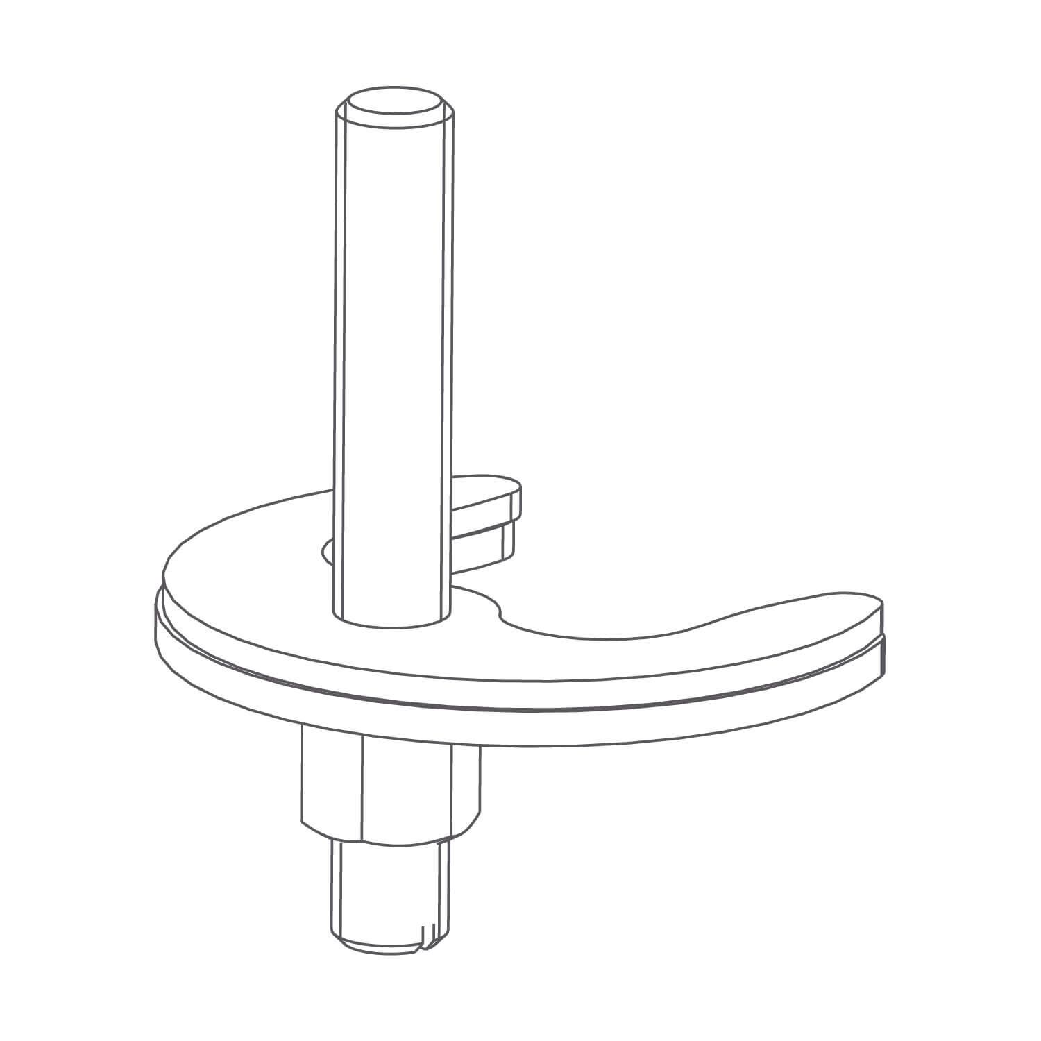 Kit Alisos Herrajes De Instalacion Para Llave Unico,,hi-res