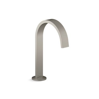Llave Monomando Alta Para Lavabo Components Niquel