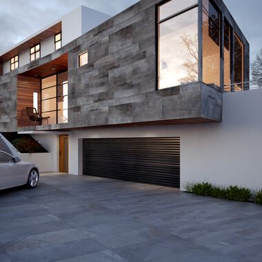 Exterior Amazonia Caf&eacute; con Gris