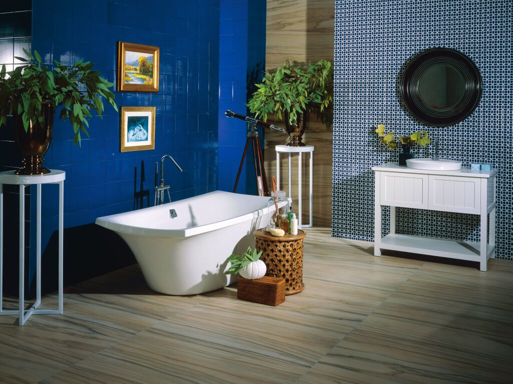 Ba&ntilde;o Dots Azul,,hi-res image number null