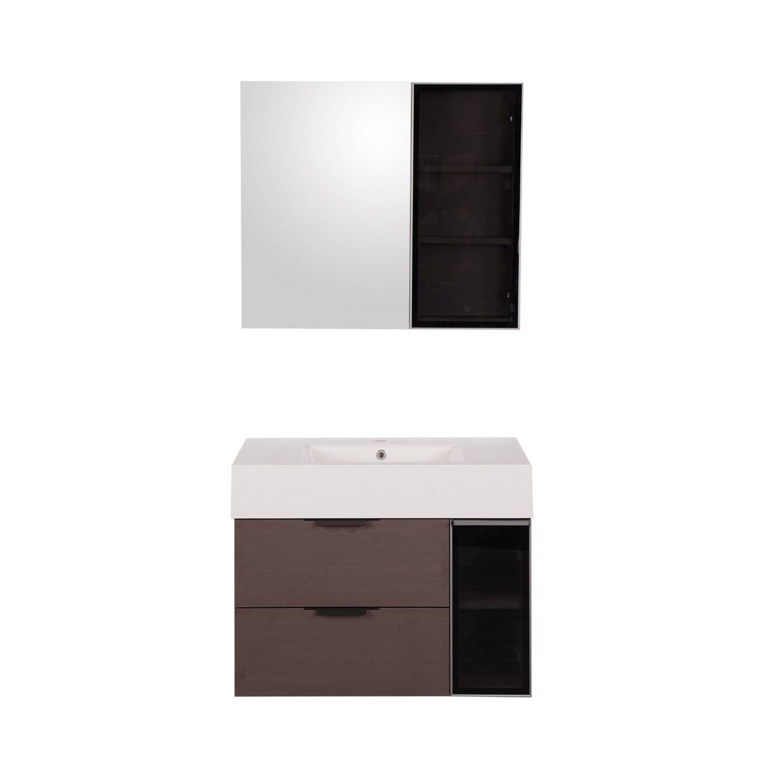 Vanity Mosc&uacute; 79 X 48 X 48 Cm Color Espresso,,hi-res image number null