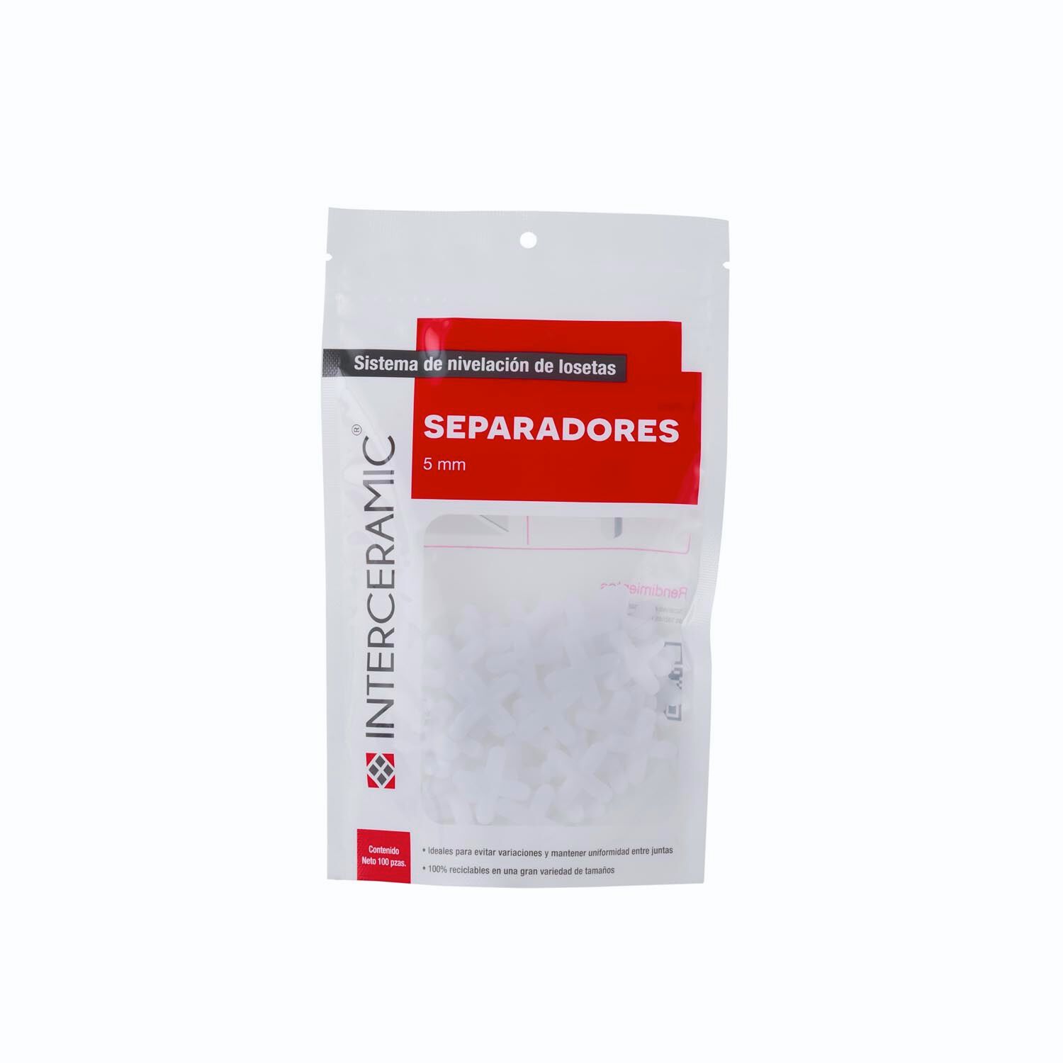 Separador 5 mm 100 pza,,hi-res image number null