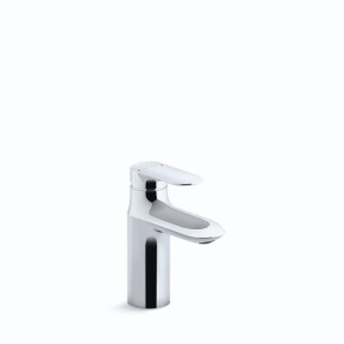 Llave Monomando Baja Para Lavabo L&iacute;nea Kumin En Cromo Pulido