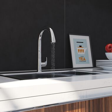 Cocina Concrete Rectificado Negro