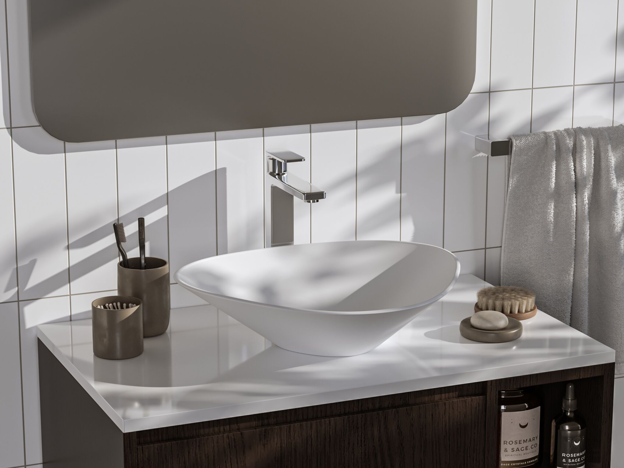 Llave Monomando Alta Para Lavabo L&iacute;nea Meissen En Cromo Pulido,,hi-res image number null