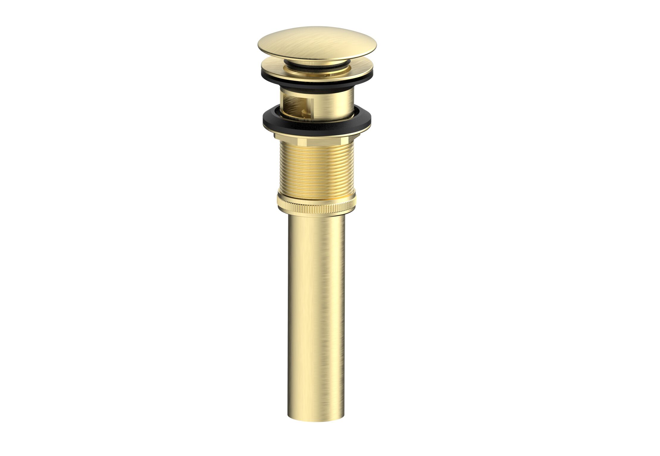 Desague Universal De Pop-Up Para Lavabo Dorado Satinado,,hi-res image number null