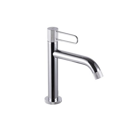 Llave monomando baja para lavabo l&iacute;nea Meyer en cromo pulido