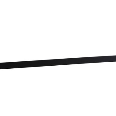 Toallero Sencillo 60 Cm L&iacute;nea Essen Square En Negro Mate