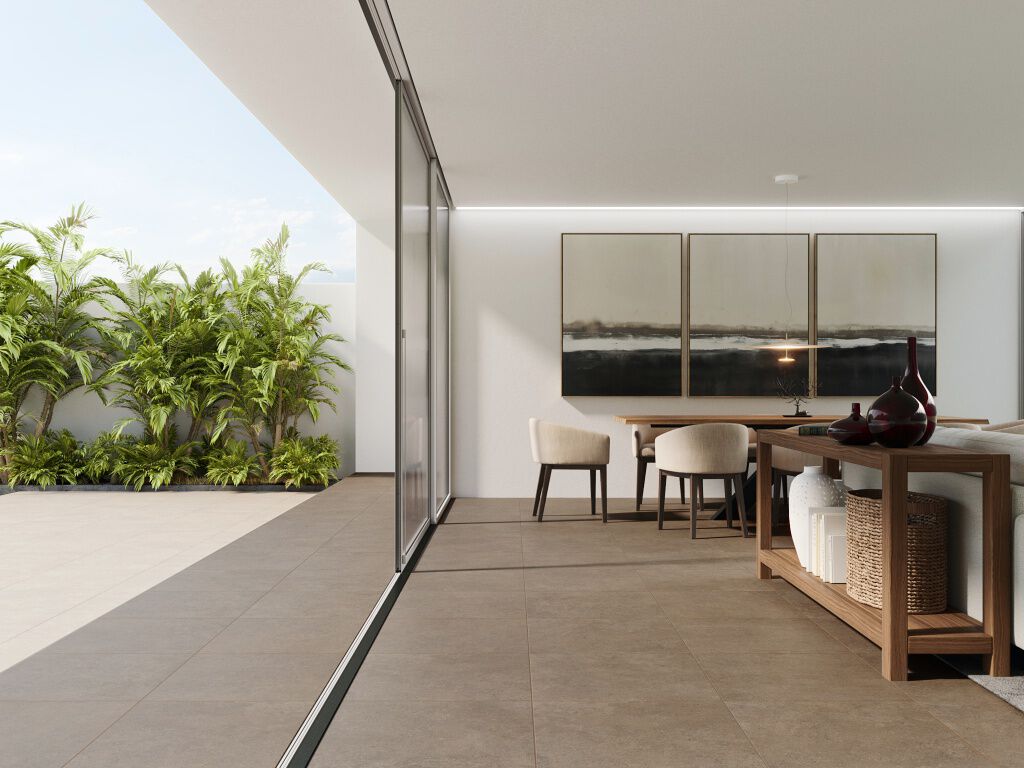 Sala Materia Beige con Caf&eacute;,,hi-res
