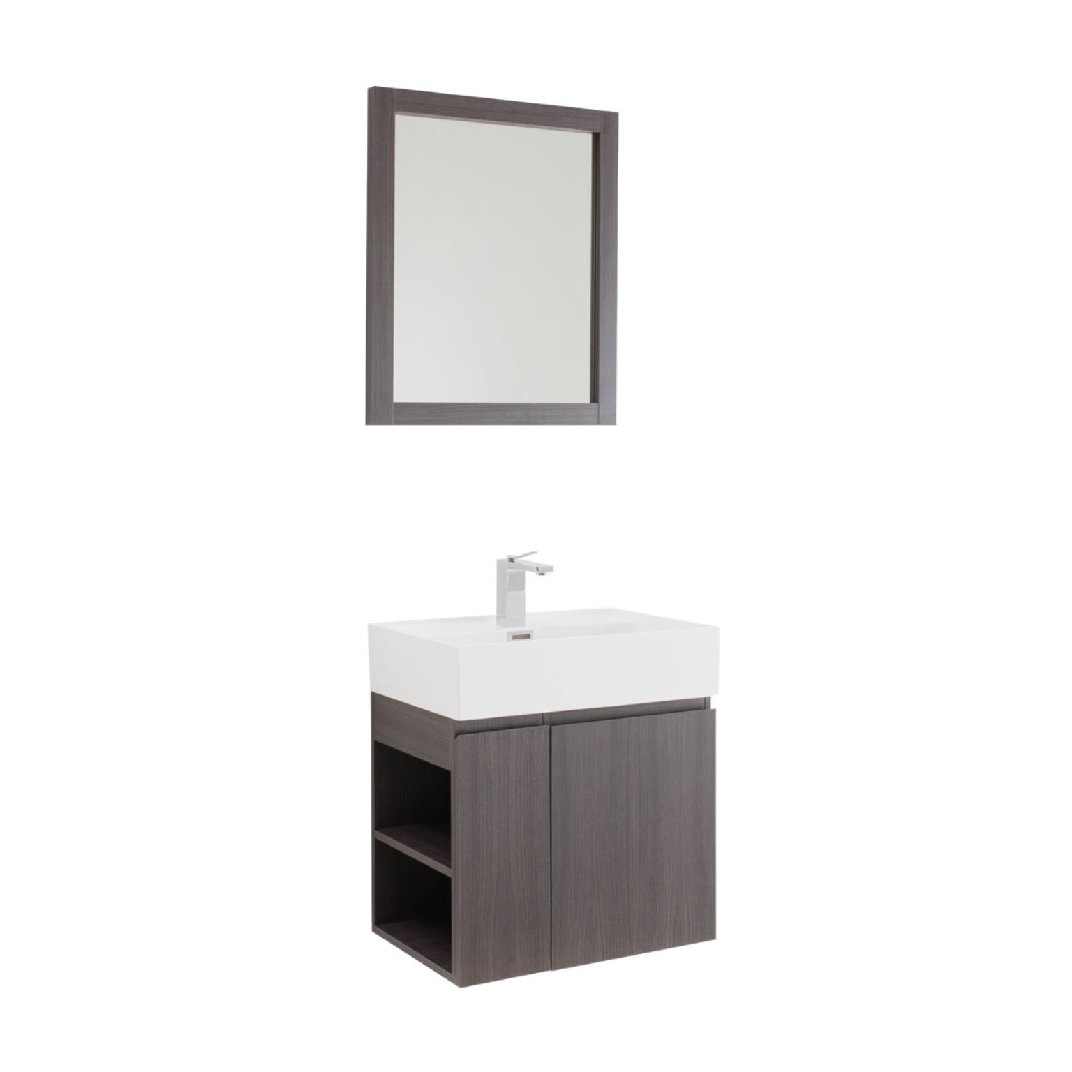 Vanity Cannes De 60 X 41.3 X 64 Cm Color Iron Gray,,hi-res