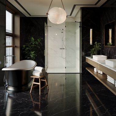 Ba&ntilde;o Savoy Negro