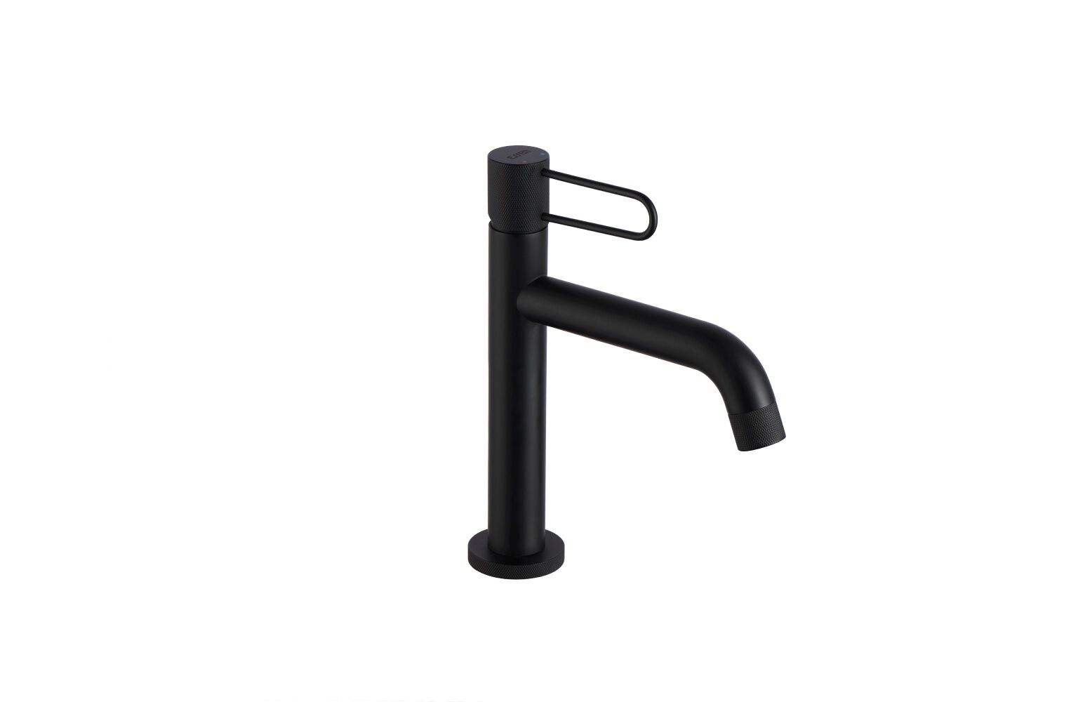 Llave Monomando Baja Para Lavabo L&iacute;nea Meyer En Negro Mate,,hi-res