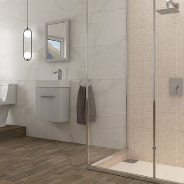 Ba&ntilde;o Valparaiso Blanco, Caf&eacute; y Rosa