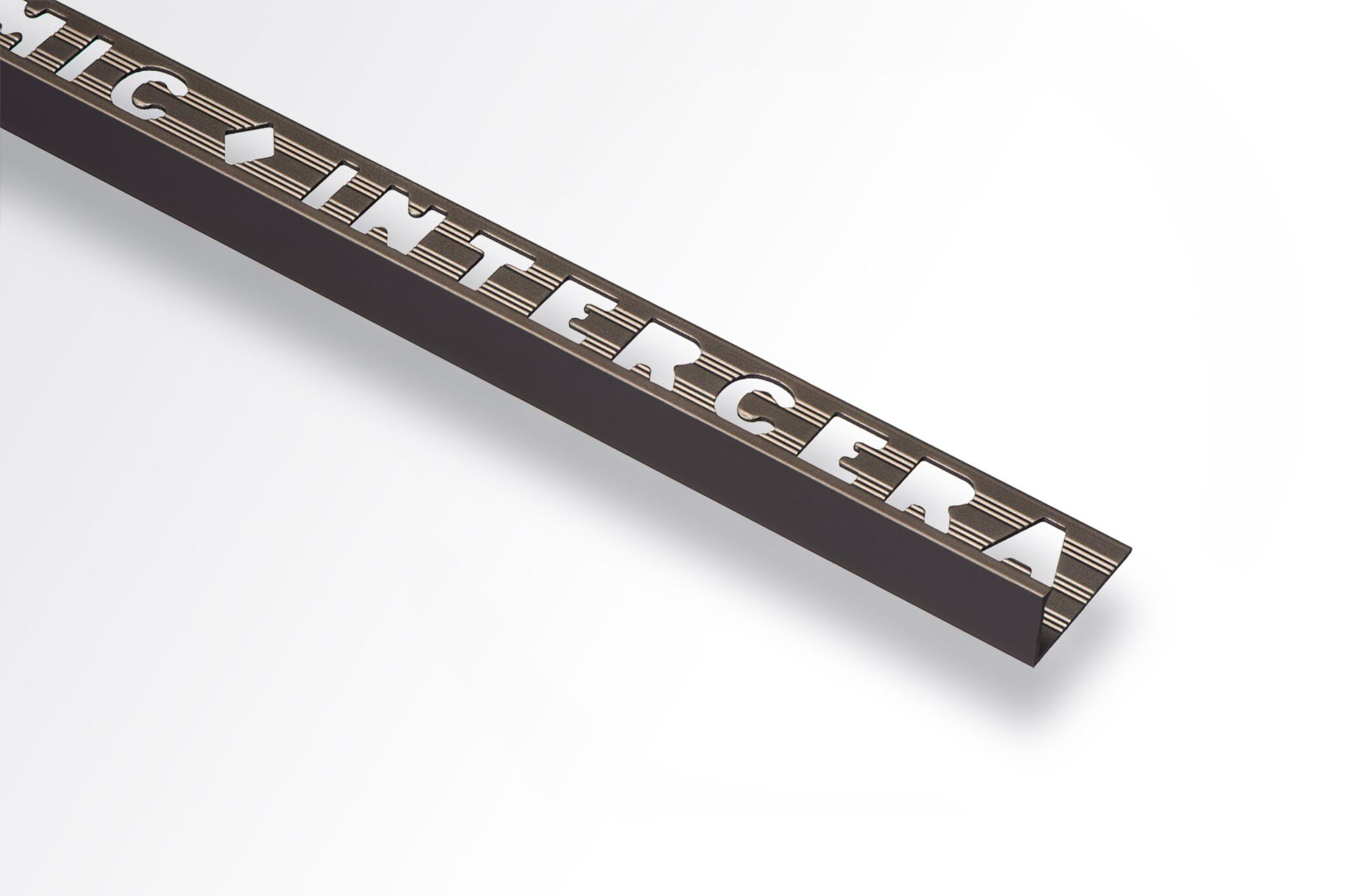 Perfil de aluminio lineal bronce Satinado 12mm,,hi-res image number null