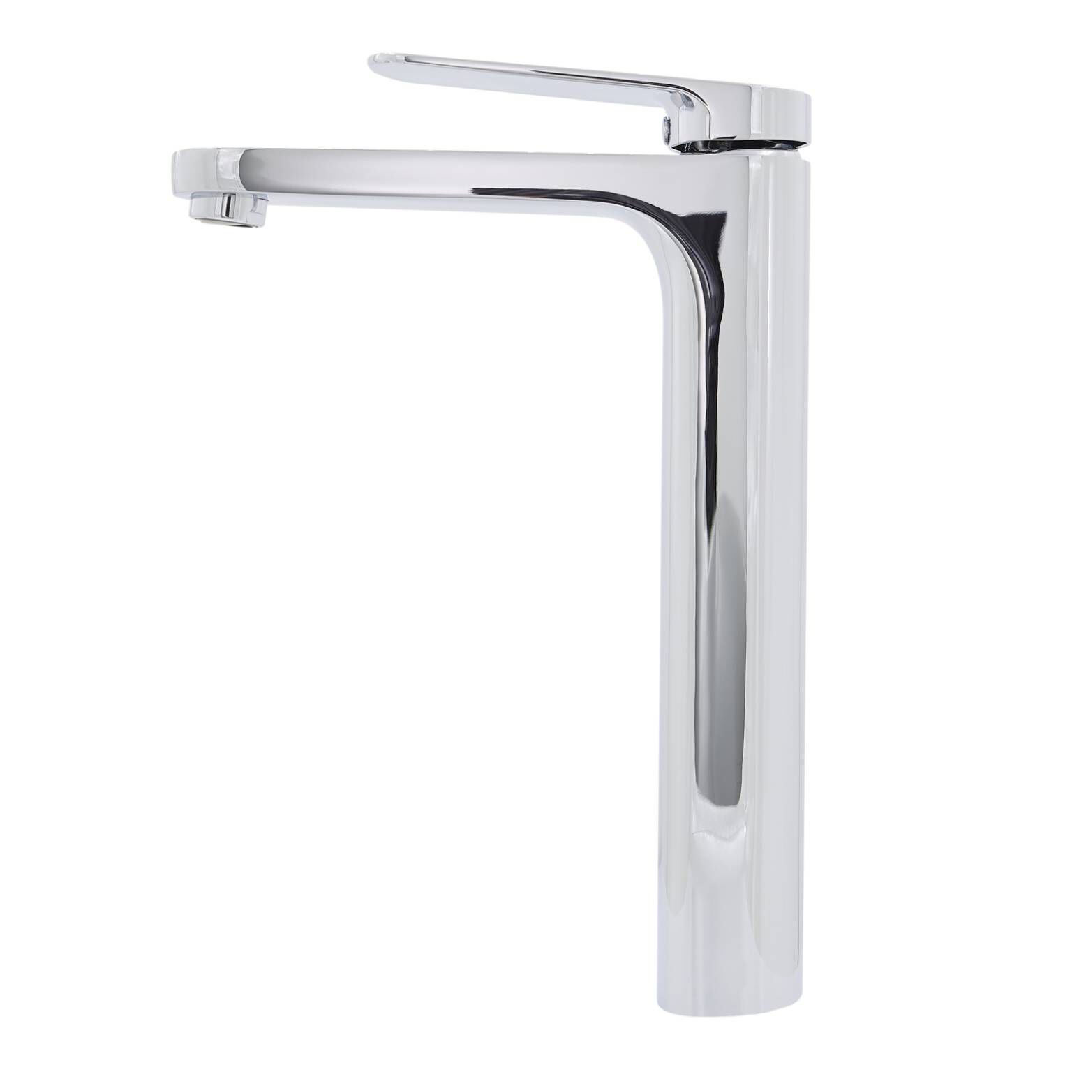 Llave Monomando Alta Para Lavabo L&iacute;nea Praga En Cromo Pulido,,hi-res image number null