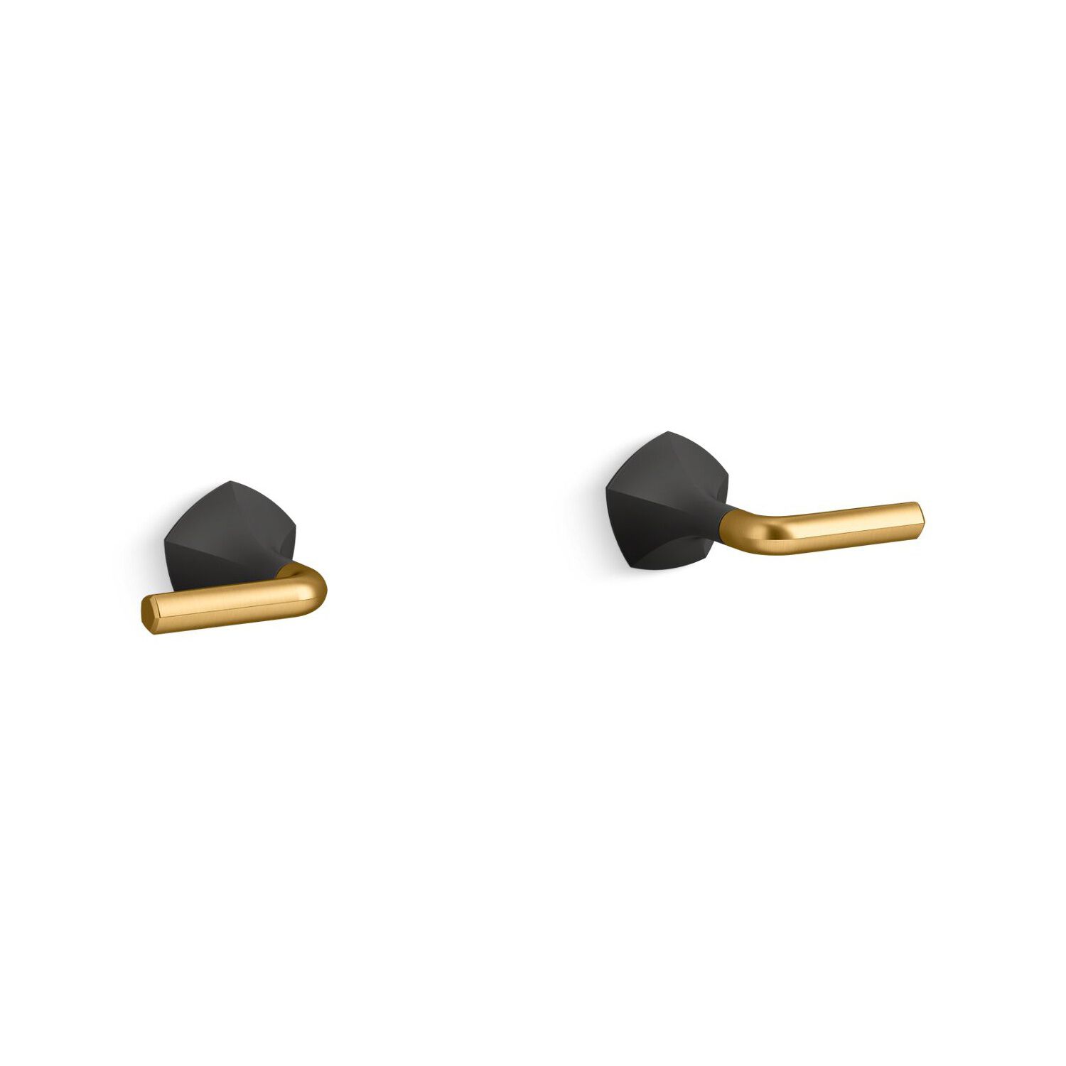 Manerales Para Lavabo En Pared Occasion Negro Mate,,hi-res image number null