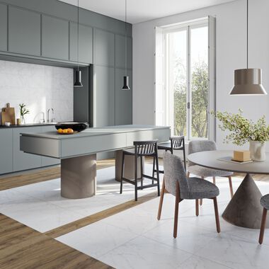 Cocina Novola Blanco con Caf&eacute;
