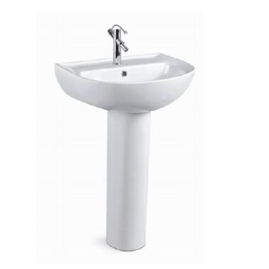 Lavabo De Pedestal Centerset L&iacute;nea Lucca