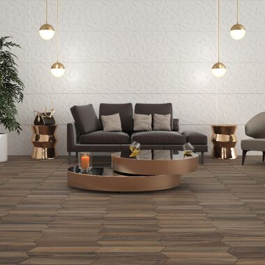Uso Comercial Emboss Blanco con Caf&eacute;