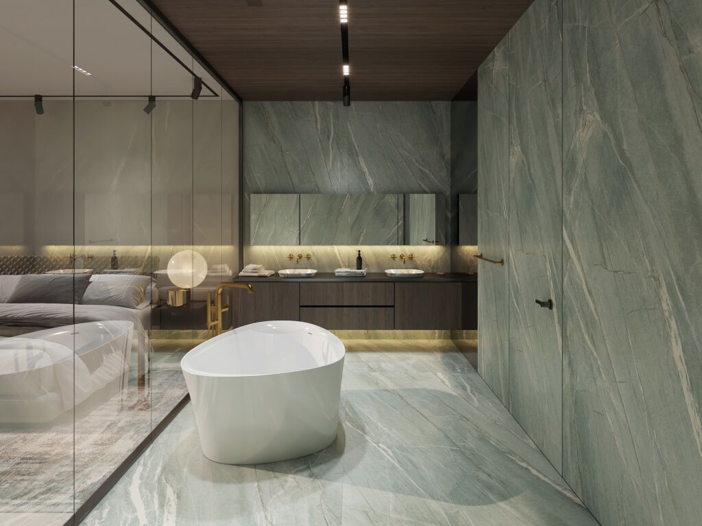 Ba&ntilde;o Exotic Marble Verde,,hi-res
